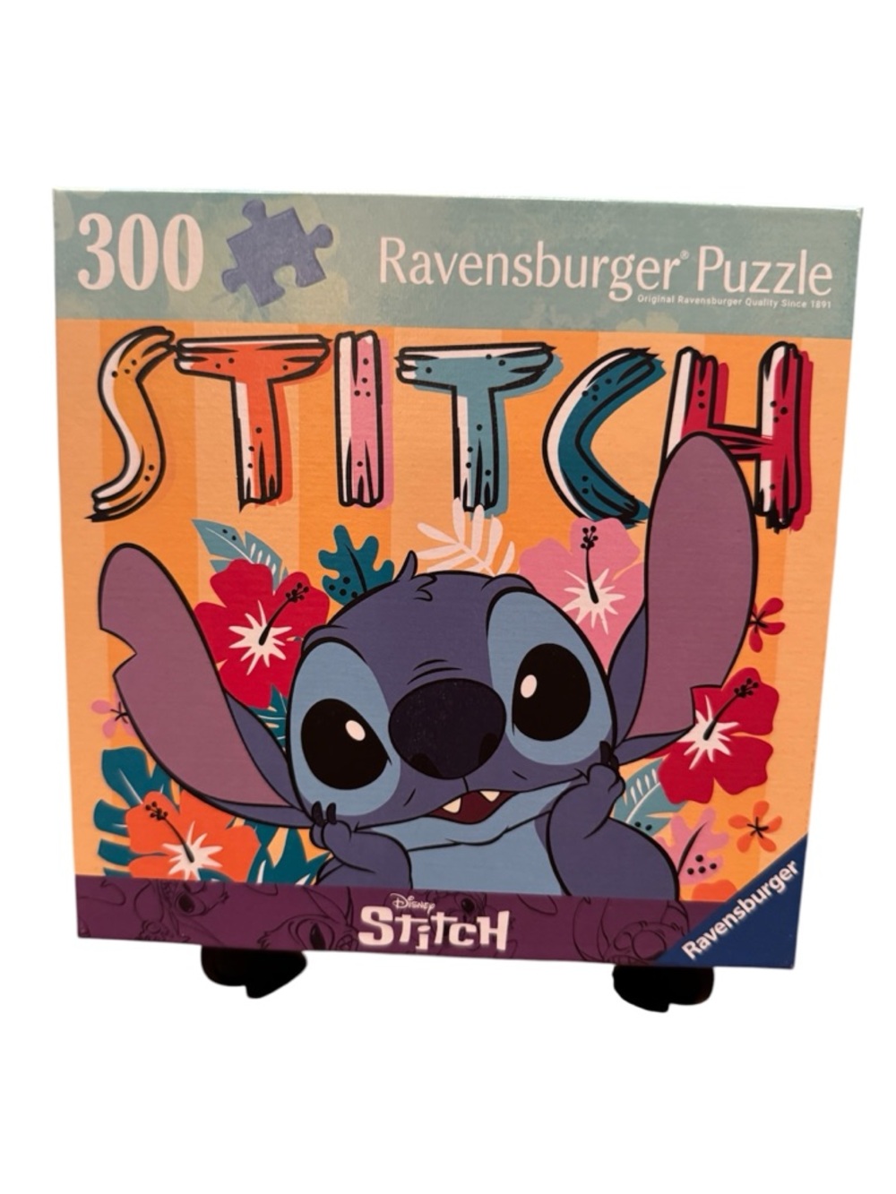 Ravensburger Stitch 300-Piece Puzzle - Purple & Orange & Blue